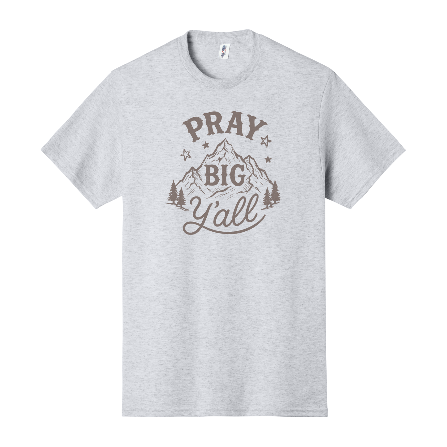 Pray Big Y'all Shirt, Christian Shirt, Western Shirt, Mountain Shirt, Christian Sweatshirt, Christian Hoodie