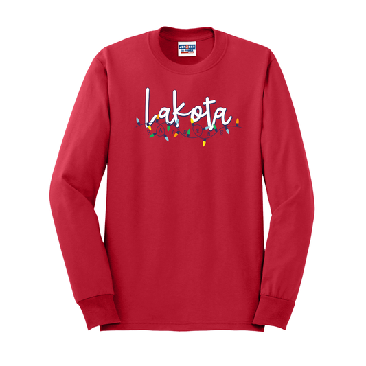 Lakota Raiders Christmas Lights