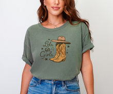 Lets Go Girls Shirt, Cowgirl Shirt, Western Shirt, Cowboy Shirt (1717)