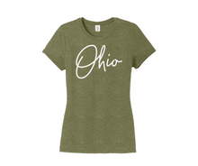 Ohio Shirt, Ohio Script Shirt, Women's Shirt (DM130L)