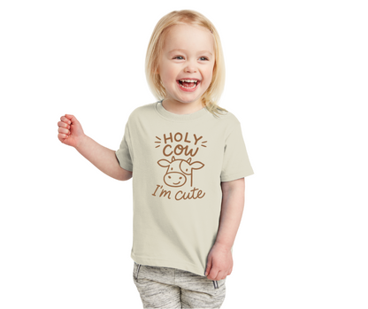 Holy Cow I'm Cute Shirt, Holy Cow I'm Cute Onesie, Cute Kid's Shirt, Baby Onesie