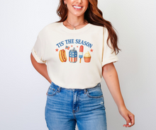 Patriotic Tis' The Season Shirt, USA Shirt, 4th of July Shirt (1717)