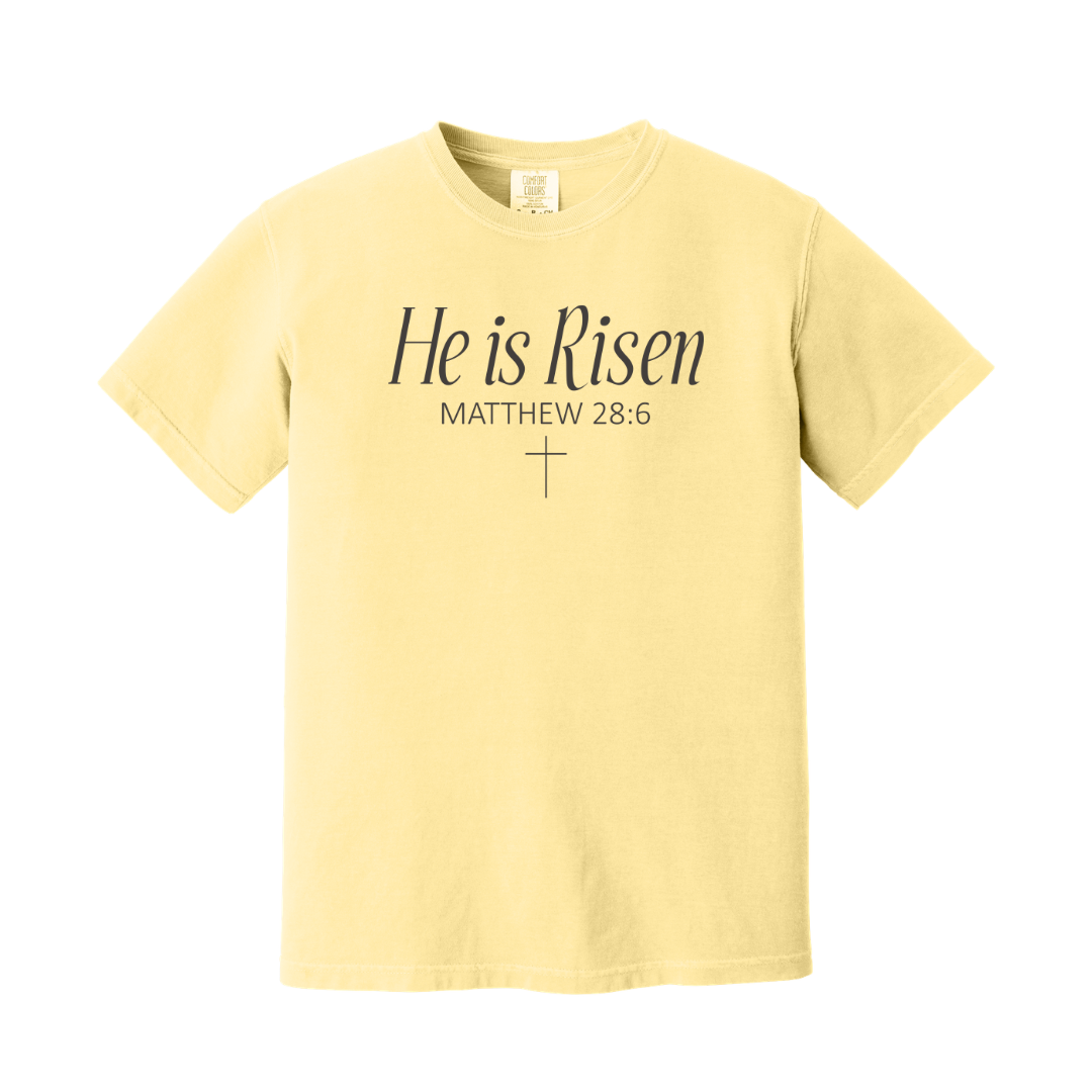 He is Risen Shirt, Christian Shirt, Easter Shirt (1717)