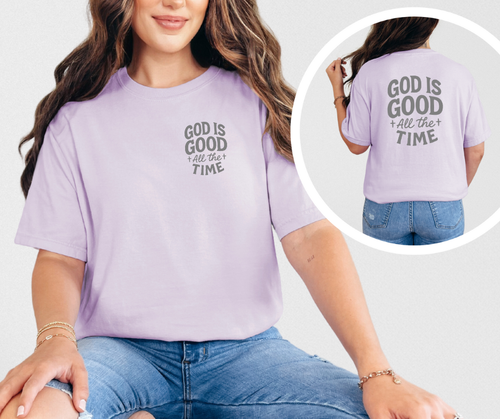 God Is Good All The Time Shirt, Faith Shirt, Christian Shirt (1717)