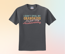 I Don't Spoil My Grandkids I'm Just Very Accommodating Shirt, Grandma Shirt, Grandparent Gift (29M)