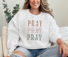 Pray on it Pray over it Pray through it Sweatshirt, Christian Sweatshirt, Faith Sweatshirt, Women's Sweatshirt