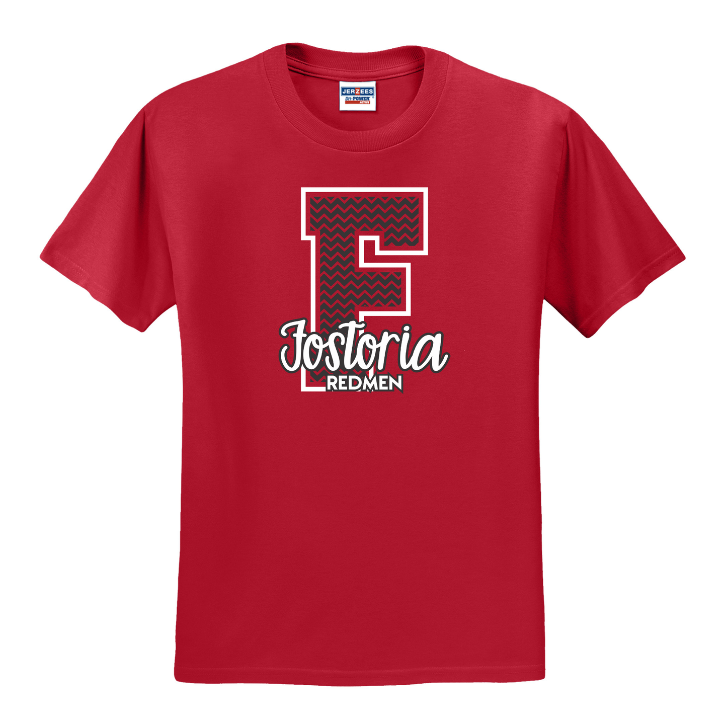 Fostoria Redmen (FOS-02) Design on Optional Apparel