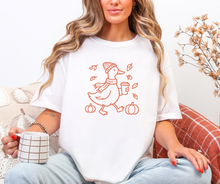 Fall Goose Shirt, Fall Shirt, Autumn Shirt (1717)