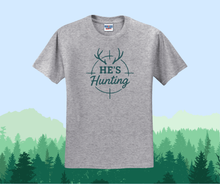 He's Hunting Shirt, Hunter Wife Shirt, Deer Hunting Shirt (29M)