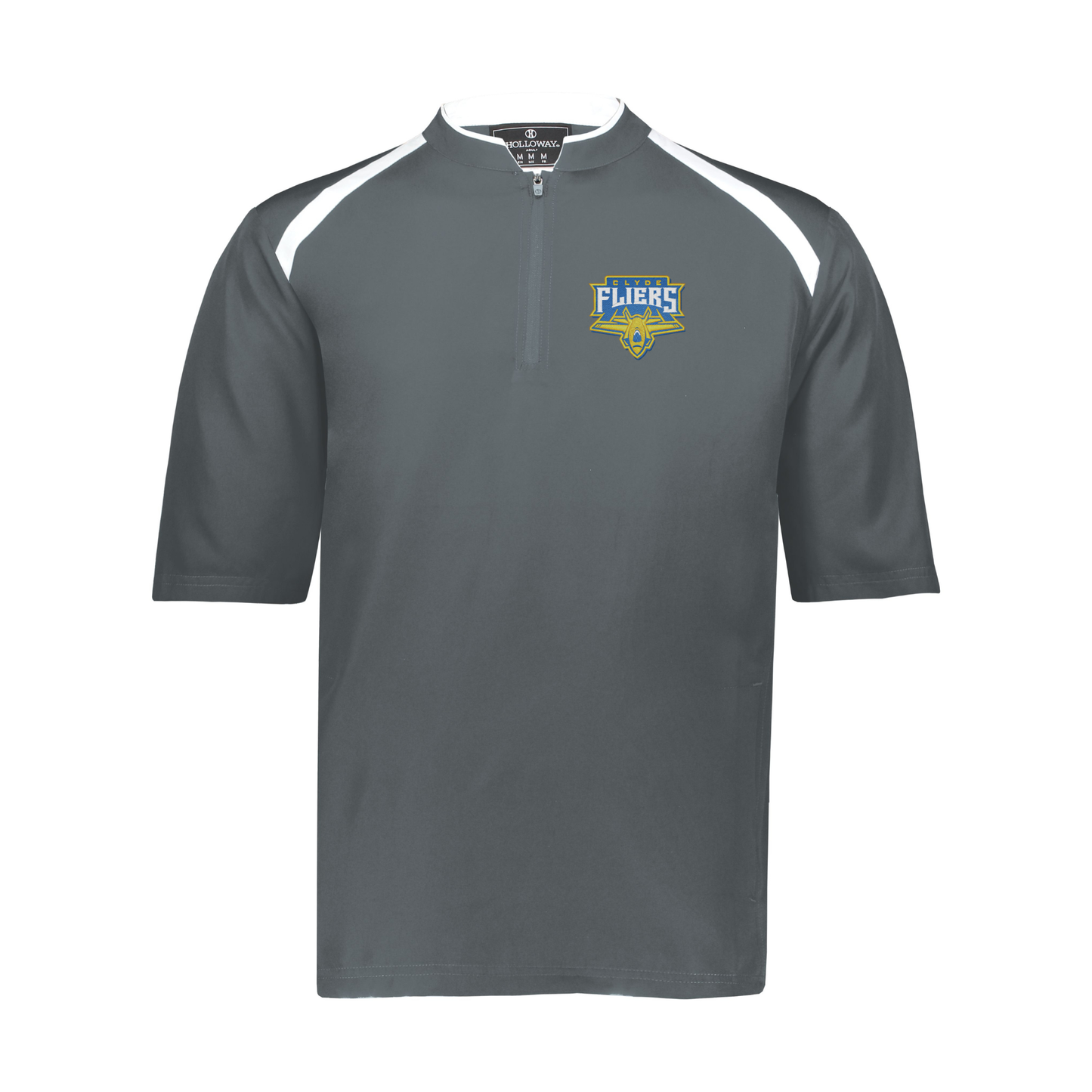 Clyde Clubhouse Pullover Short or Long Sleeve (229581/229595, Embroidered)