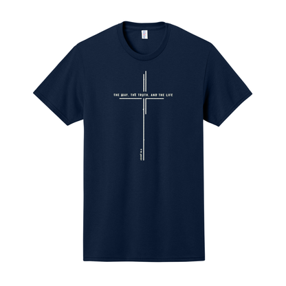 The Way, The Truth, And The Life Shirt, Christian Shirt, Christian Sweatshirt, Cross Shirt, Cross Sweatshirt, Faith Shirt