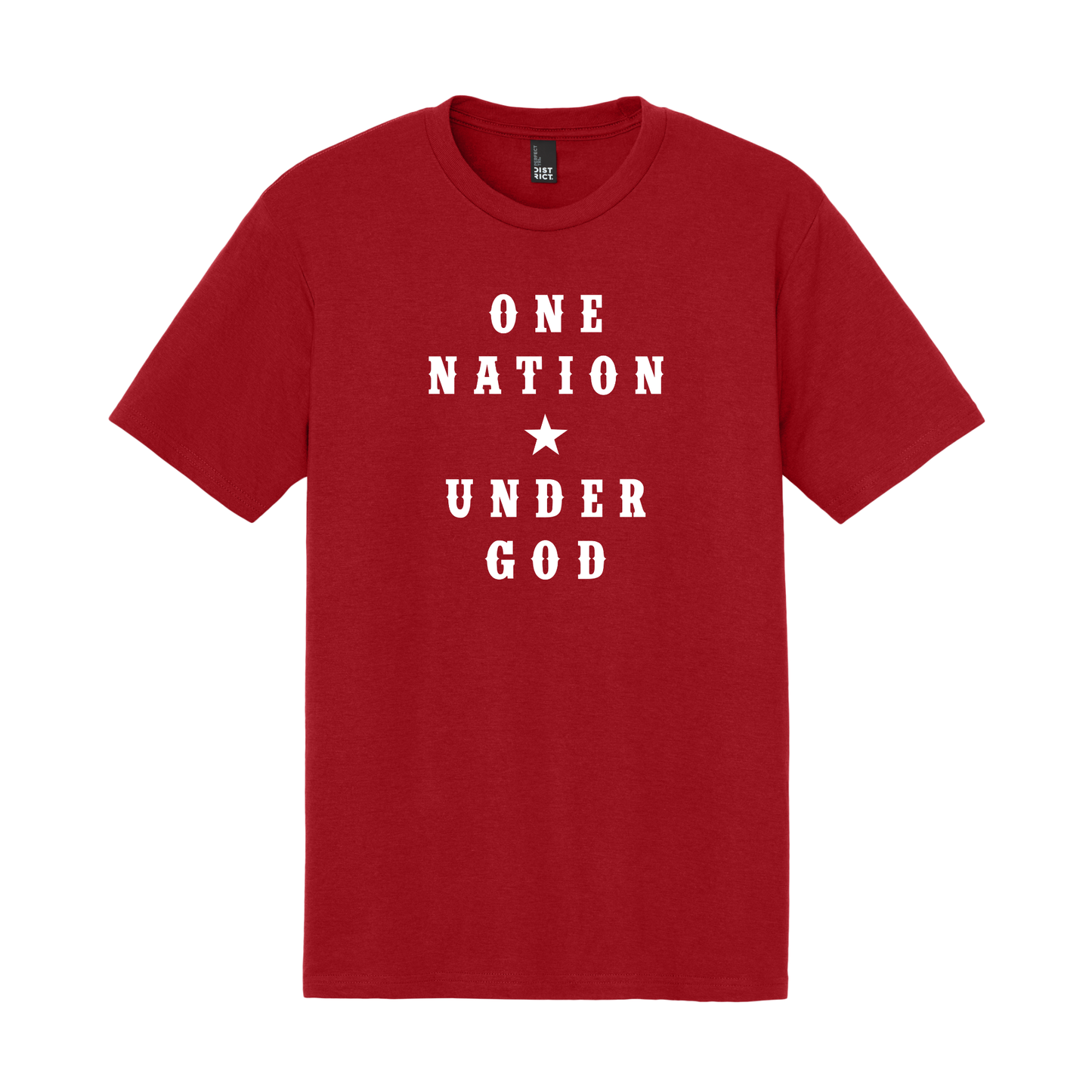 One Nation Under God Shirt, America Shirt, USA Shirt, Christian Shirt, Patriotic Shirt (DM130)