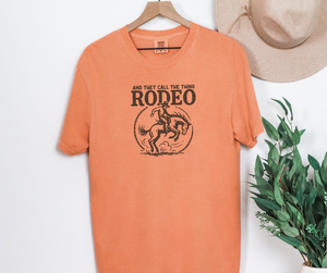 They Call The Thing Rodeo, Western Shirt, Cowboy Shirt (1717)
