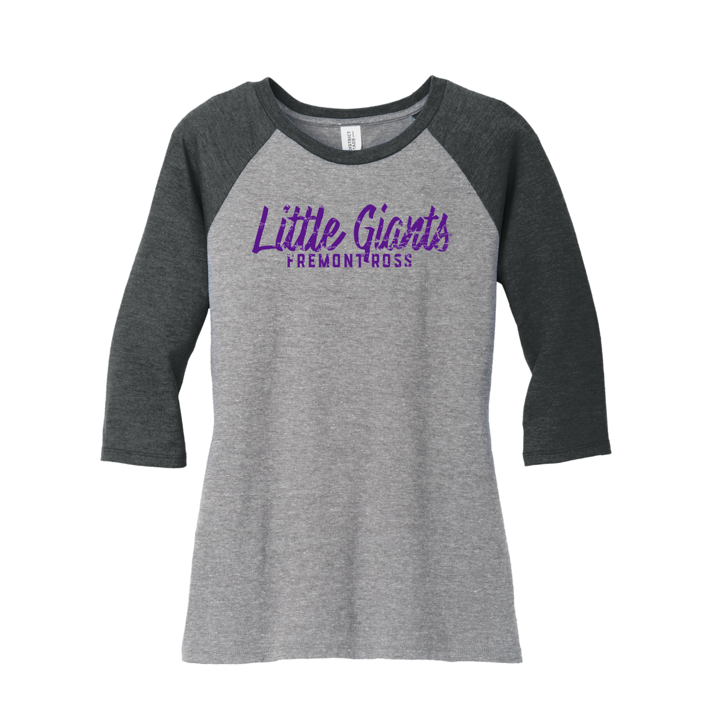 Fremont Ross (FRAS-35) Design on District Women’s Perfect Tri 3/4-Sleeve Raglan (DM136L)
