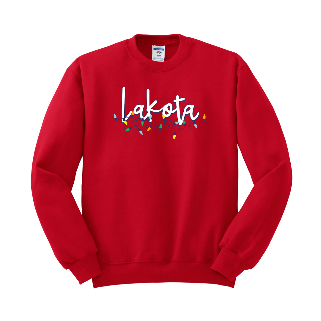 Lakota Raiders Christmas Lights