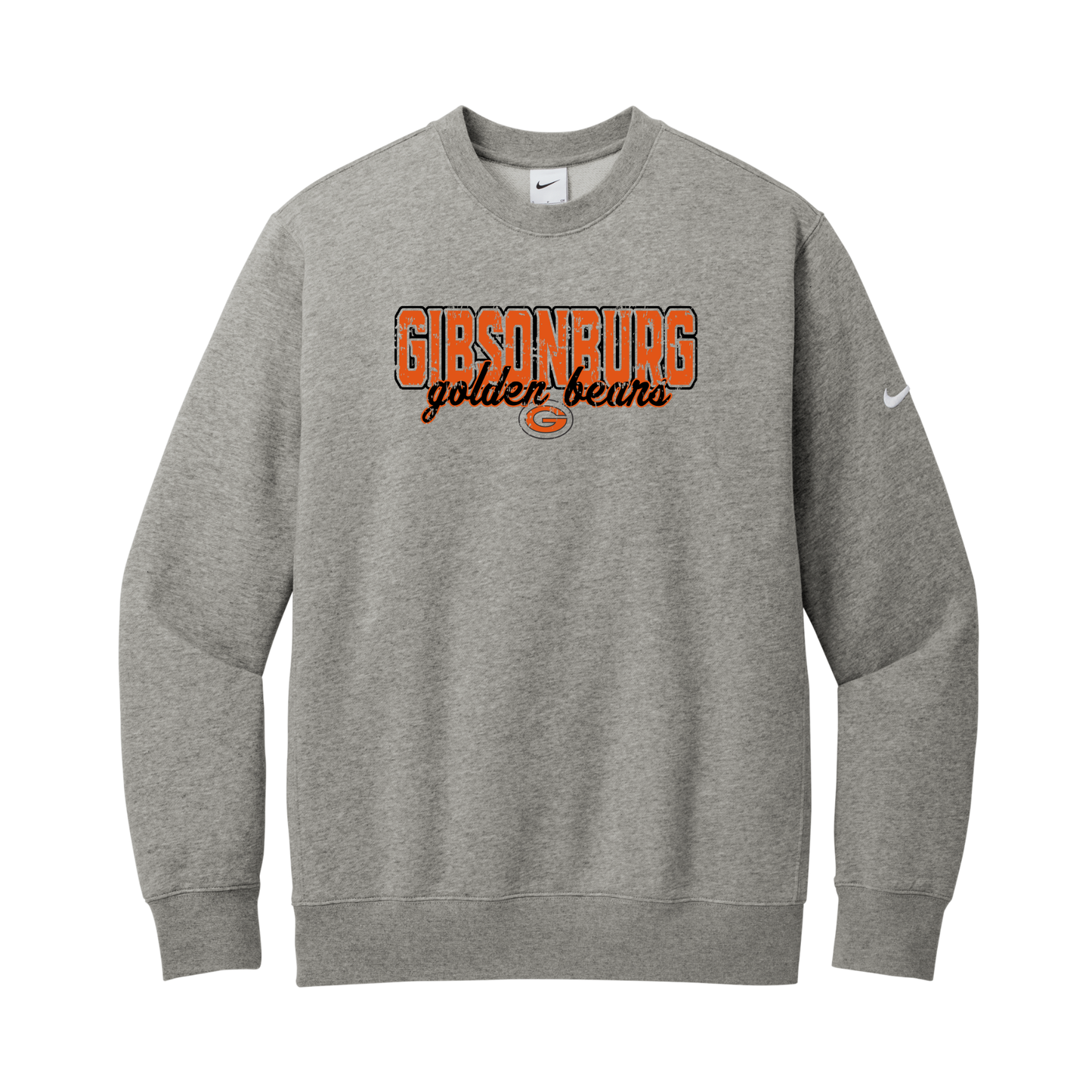 Gibsonburg (GBAS-29) Design on Nike Apparel