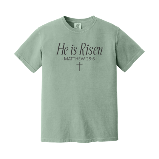 He is Risen Shirt, Christian Shirt, Easter Shirt (1717)