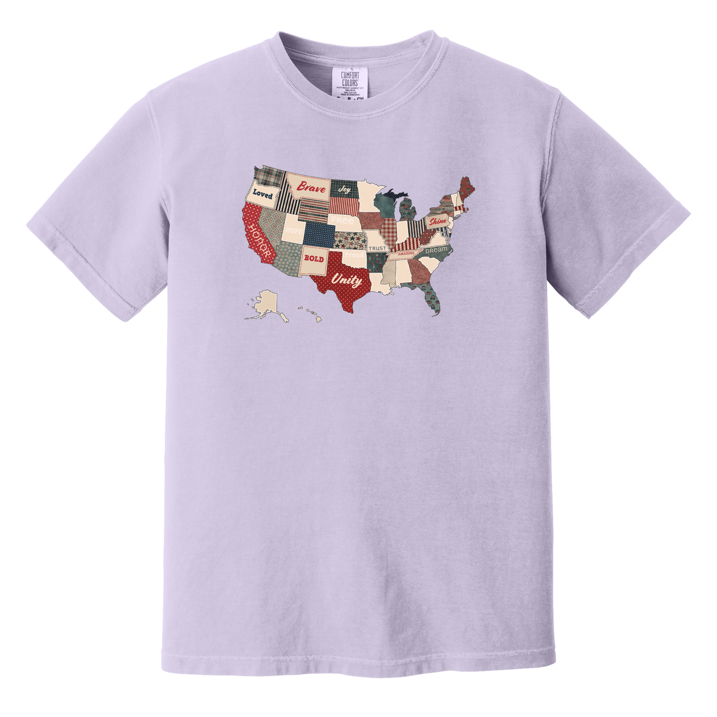 USA Map Shirt, Patriotic Shirt, State Shirt, USA Shirt