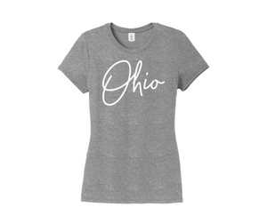 Ohio Shirt, Ohio Script Shirt, Women's Shirt (DM130L)
