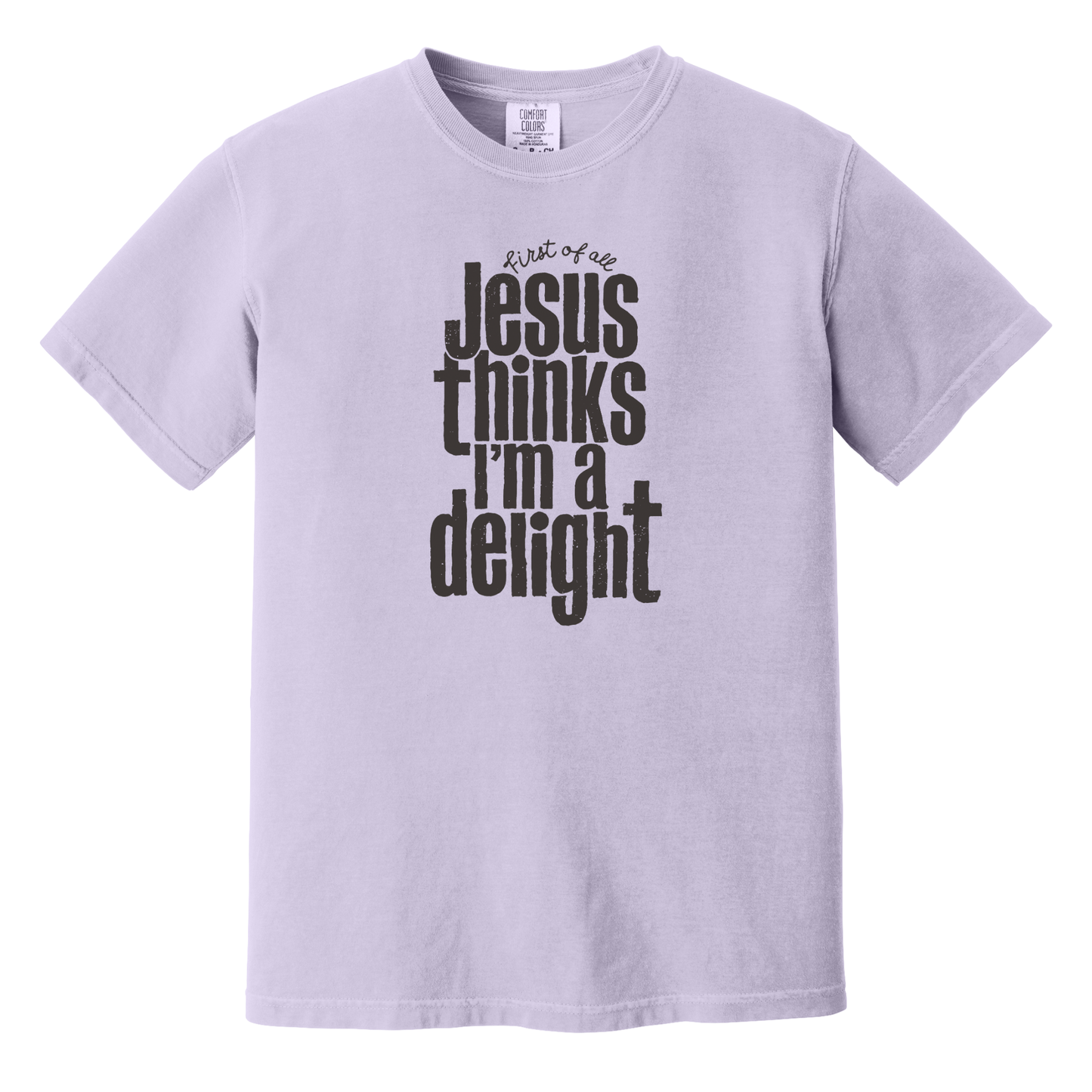 First of all Jesus Thinks I'm a Delight Shirt, Faith Shirt, Jesus Shirt, Christian Shirt, Funny Shirt