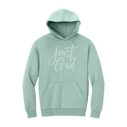 Just God. Not Luck. Sweatshirt, Christian Sweatshirt, Christian Hoodie, Christian Hooded Sweatshirt, Christian Crewneck Sweatshirt, Faith Sweatshirt