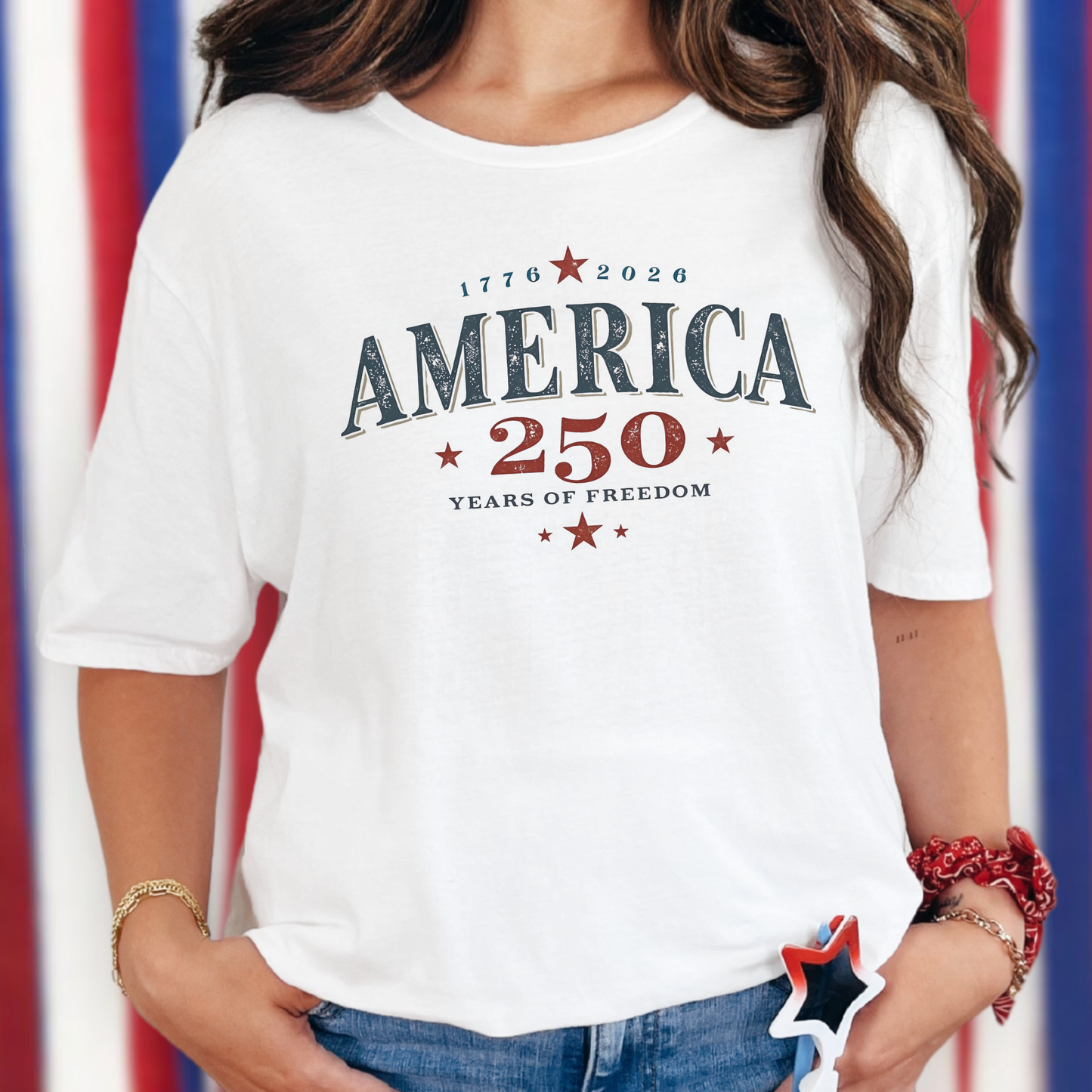 America 250th Anniversary Shirt, America Shirt, USA Shirt, Cowboy Shirt, Patriotic Shirt
