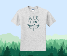 He's Hunting Shirt, Hunter Wife Shirt, Deer Hunting Shirt (29M)