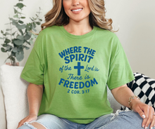 Where the Spirit of the Lord is There is Freedom Shirt, Faith Shirt, Christian Shirt (29M)