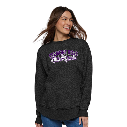 Fremont Ross (FRAS-27) Design on Women's Weekend Fleece Crewneck Sweatshirt (LAT3525)