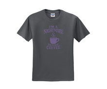 I'm a Nightmare Before Coffee Shirt, Coffee Shirt, Halloween Shirt (29M)