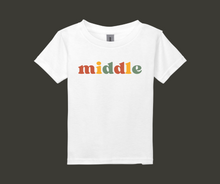 Big Sibling Shirt, Middle Sibling Shirt, Little Sibling Shirt, Kids Shirt, Siblings Shirt, Sister, Brother