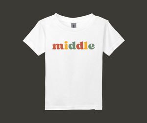 Big Sibling Shirt, Middle Sibling Shirt, Little Sibling Shirt, Kids Shirt, Siblings Shirt, Sister, Brother