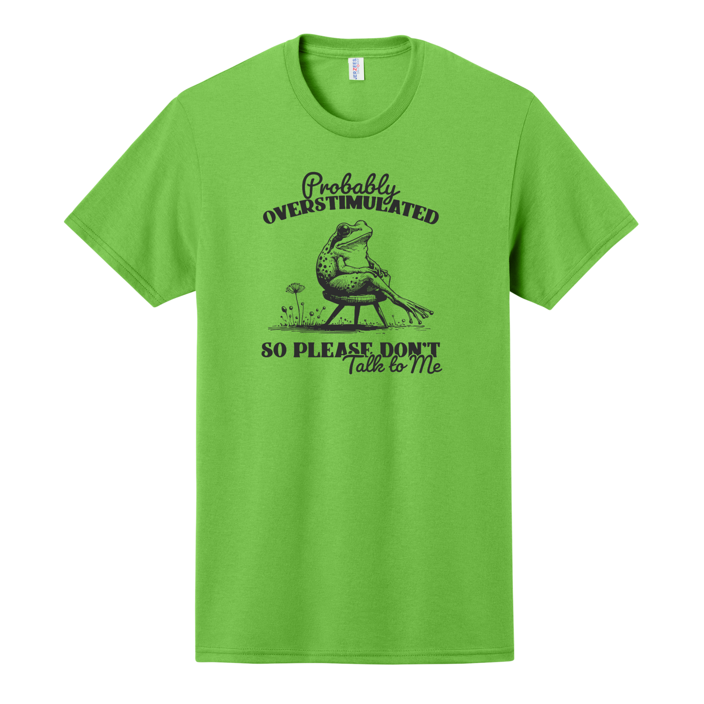 Probably Overstimulated So Please Don't Talk to Me Shirt, Funny Shirt, Antisocial Shirt