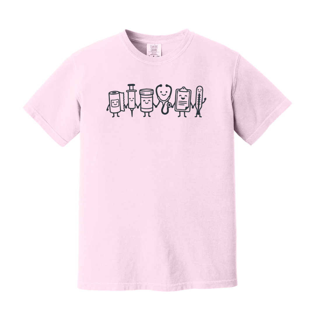 Happy Healthcare Shirt, Nurse Shirt, CNA Shirt, Doctor Shirt (1717)
