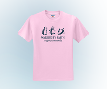 Walking by Faith Tripping Constantly Shirt, Faith Shirt, Christian Shirt (29M)