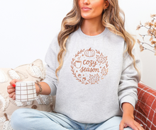 Cozy Season Crewneck Sweatshirt, Fall Sweatshirt, Autumn Sweatshirt, Women's Sweatshirt