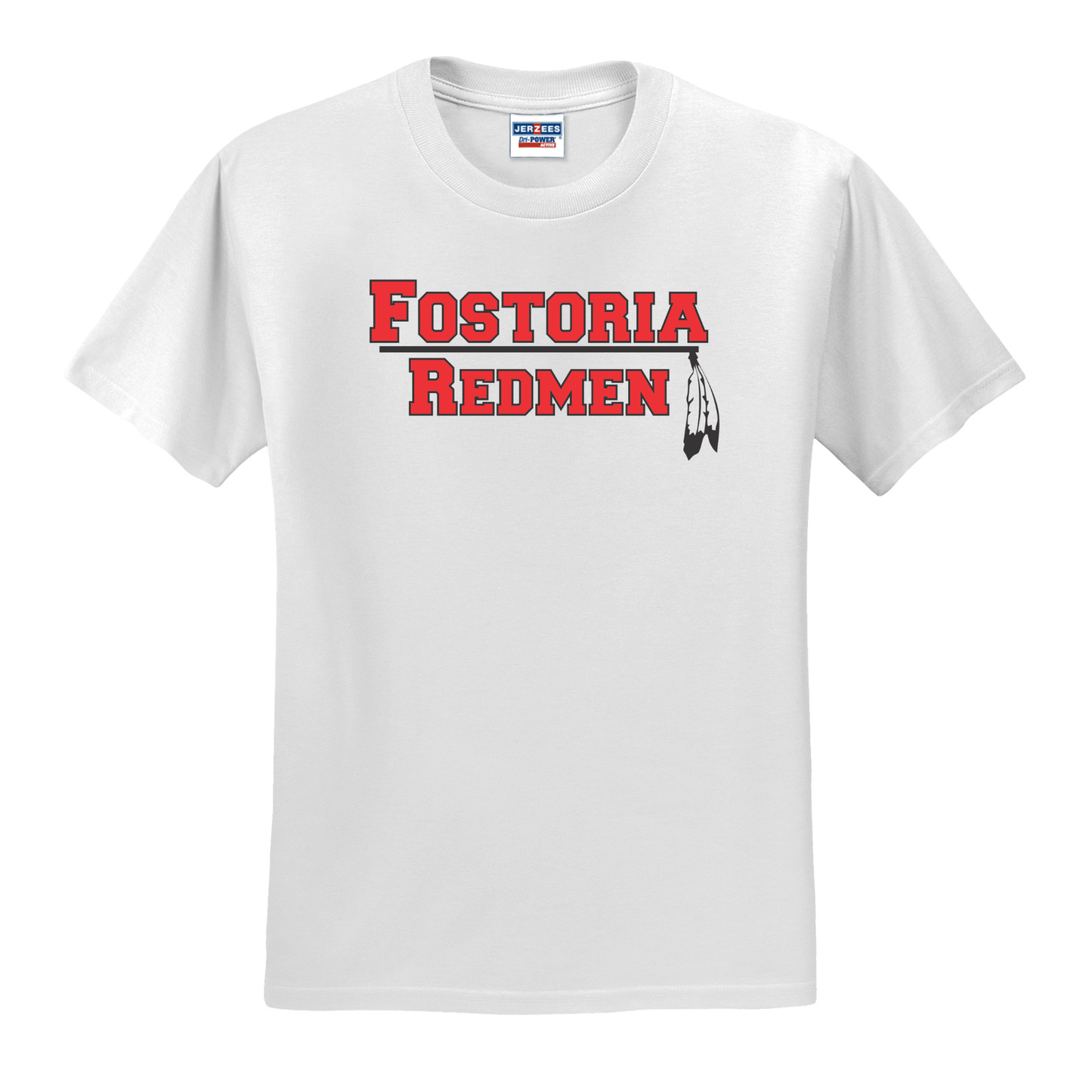 Fostoria Redmen (FOS-01) Design on Optional Apparel