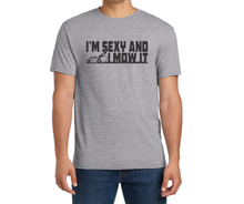 I'm Sexy and I Mow It Shirt, Funny Shirt, Father's Day Gift, Men's Shirt (29M)