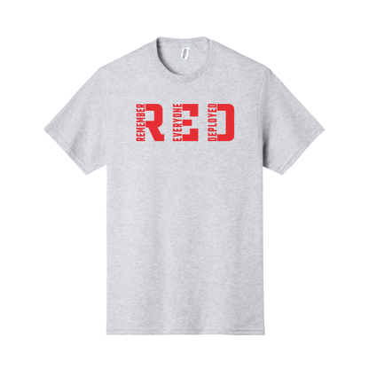 RED Remember Everyone Deployed Shirt, RED Remember Everyone Deployed Sweatshirt, Military Shirt, USA Shirt