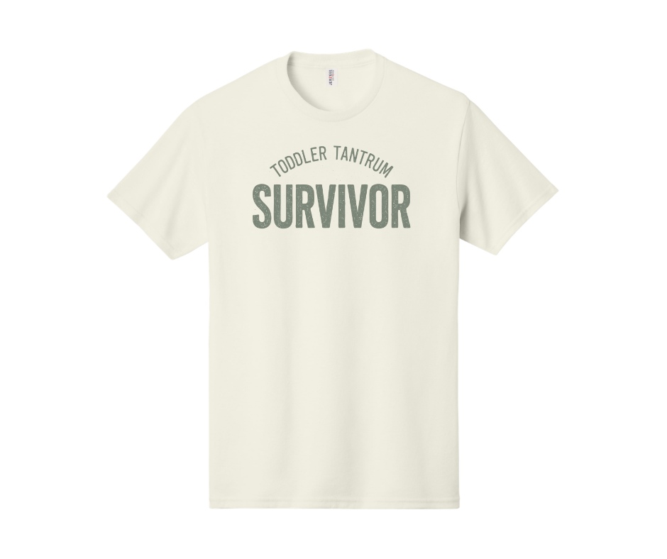Toddler Tantrum Survivor Shirt, Mom Shirt, Dad Shirt, Funny Shirt (29M)