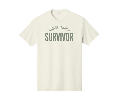 Toddler Tantrum Survivor Shirt, Mom Shirt, Dad Shirt, Funny Shirt (29M)