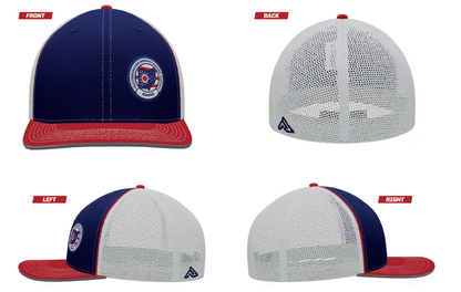 Ohio Tert Pacific Headwear Trucker Pacflex Cap with woven patch (404M)