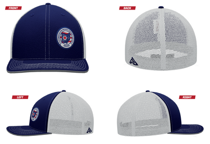 Ohio Tert Pacific Headwear Trucker Pacflex Cap with woven patch (404M)