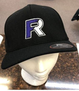 Fremont Ross Tennis Performance Black FR Flexfit Cap (498F)