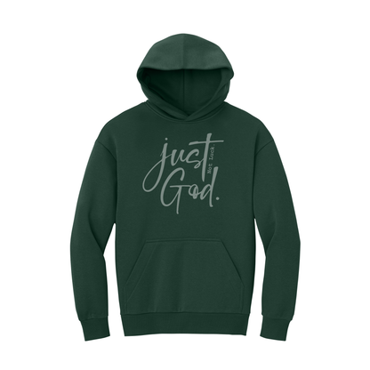 Just God. Not Luck. Sweatshirt, Christian Sweatshirt, Christian Hoodie, Christian Hooded Sweatshirt, Christian Crewneck Sweatshirt, Faith Sweatshirt