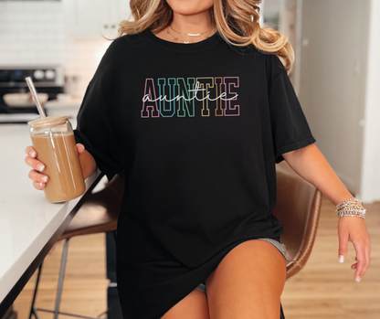 Auntie Shirt, Aunt Shirt, Pregnancy Announcement Shirt, Aunt Gift, Women's Shirt (1717)
