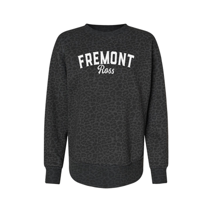 Fremont Ross (FRAS-30) Design on Women's Weekend Fleece Crewneck Sweatshirt (LAT3525)