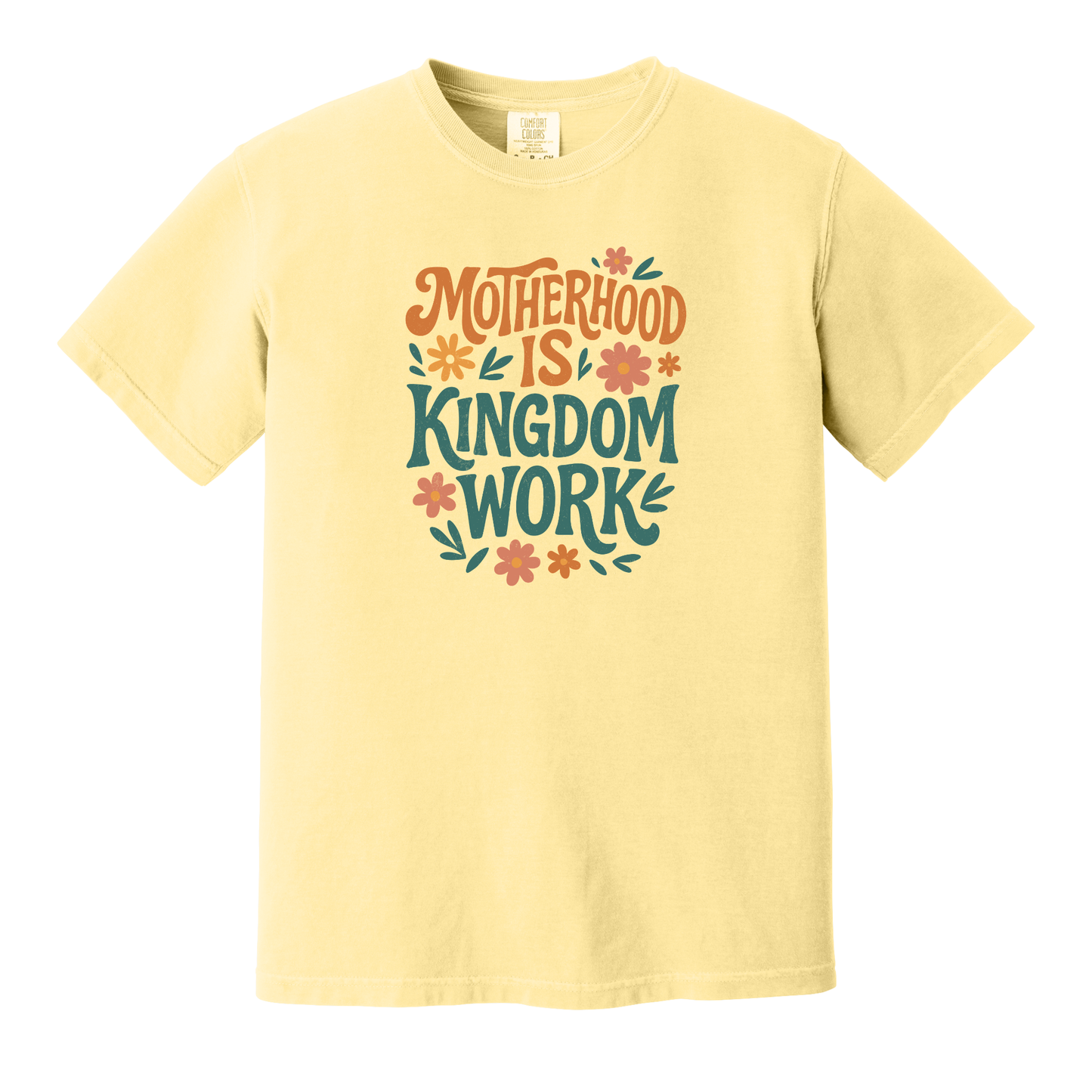Motherhood is Kingdom Work Shirt, Mom Shirt, Mother's Day Gift, Christian Shirt, Christian Mom