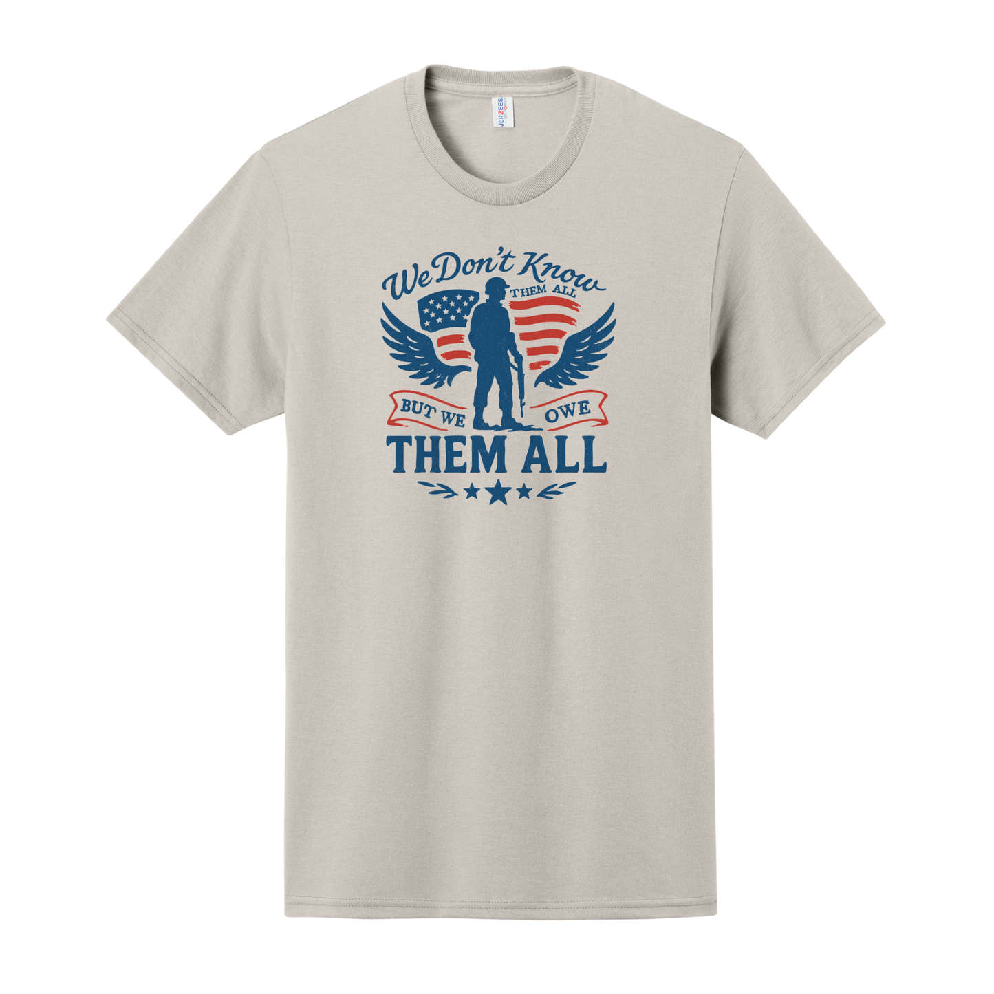 We Don't Know Them All But We Owe Them All Shirt, USA Shirt, Military Shirt, Patriotic Shirt, Memorial Day Shirt