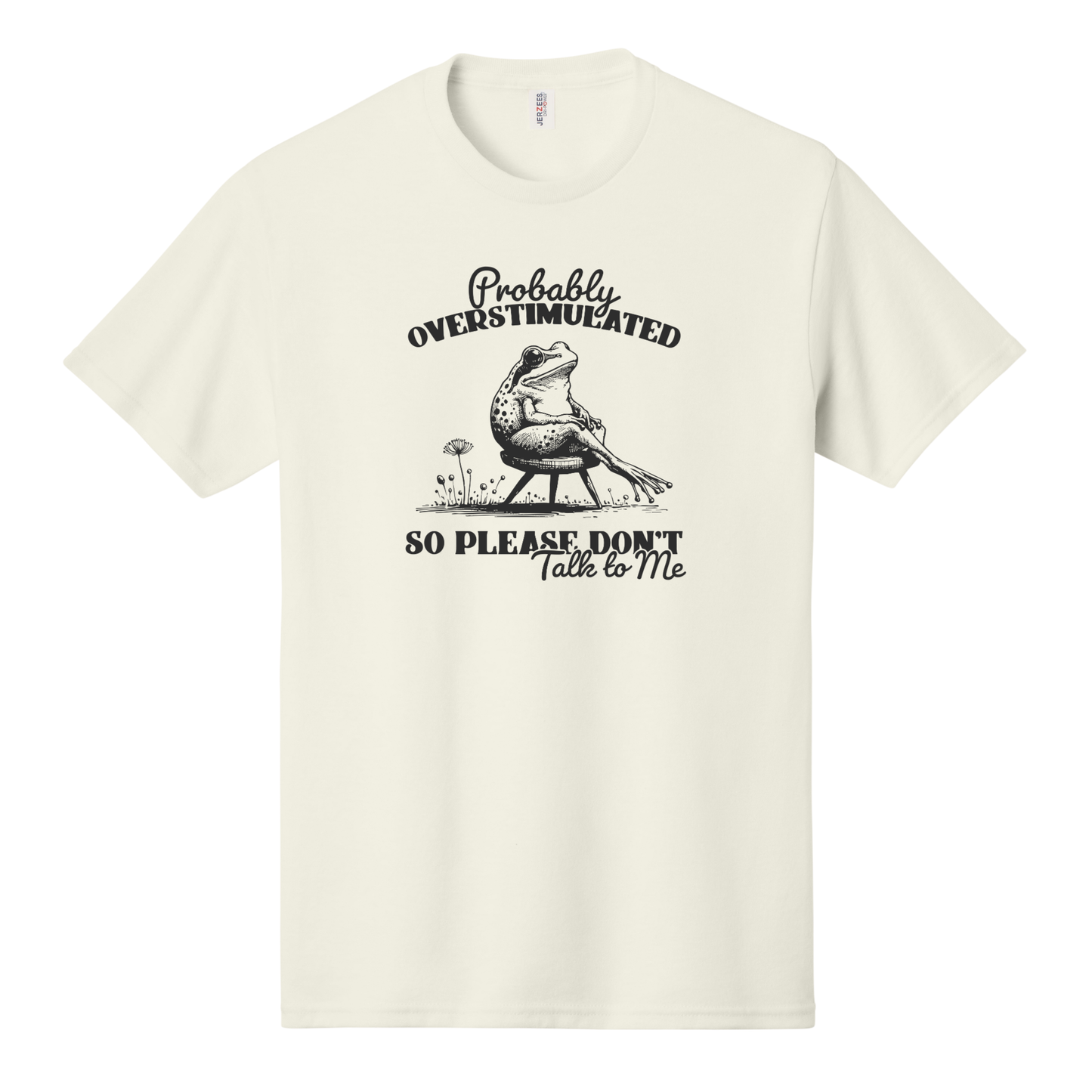 Probably Overstimulated So Please Don't Talk to Me Shirt, Funny Shirt, Antisocial Shirt